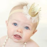 Jumada -Kroon, goud, haarband, glitter, kroontje, crown