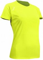 Sportshirt Dames Fluorgeel Maat 36