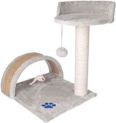 Krabpaal - 50 cm - Kattenhuis - Beige - Krabpaal voor katten