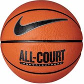 Nike Basketbal All-Court - Oranje/Zwart - Maat 6
