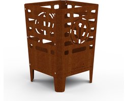Barbecook Red Devils - Vuurkorf - Cortenstaal - 38x38x55cm
