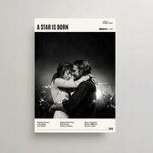 A Star Is Born Poster - Minimalist Filmposter A3 - A Star Is Born Movie Poster - A Star Is Born Merchandise - Vintage Posters - 2