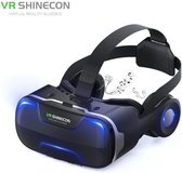 WiseOne Mobiele VR Headset - Smartphone Virtual Reality bril - VR Bril - Wireless - Bluetooth - 3D - Inklapbaar
