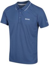 poloshirt Maverick V Active heren donkerblauw maat S