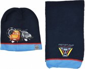 winterset Cars junior acryl zwart/blauw 2-delig