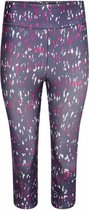sportlegging Influential 3/4 dames polyester paars mt 34