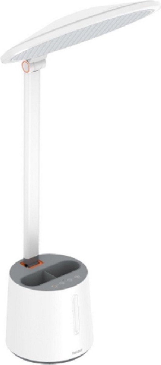 Baseus Smart Eye opvouwbare bureaulamp met touch panel (wit) DGZH-02
