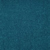 Cozy Azuur - 50x50cm - Tapijttegels - 4m2 / 16 tegels - Frisé tapijt - Vloer