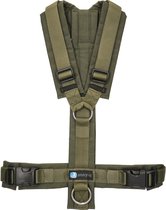Annyx hondentuig speurtuig Fun olijfgroen- XL geschikt voor borstomvang 78-96 cm H&M