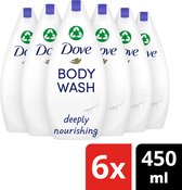 Dove  Douchegel  Deeply Nourishing  - 6 x 450 ml - Voordeelverpakking