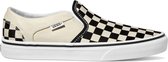 Vans Asher Checkerboard Dames Sneakers - Black/White - Maat 40