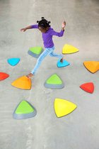 Gonge Stuiterende rivierstenen - Stapstenen - Evenwicht - Balans - Educatief speelgoed