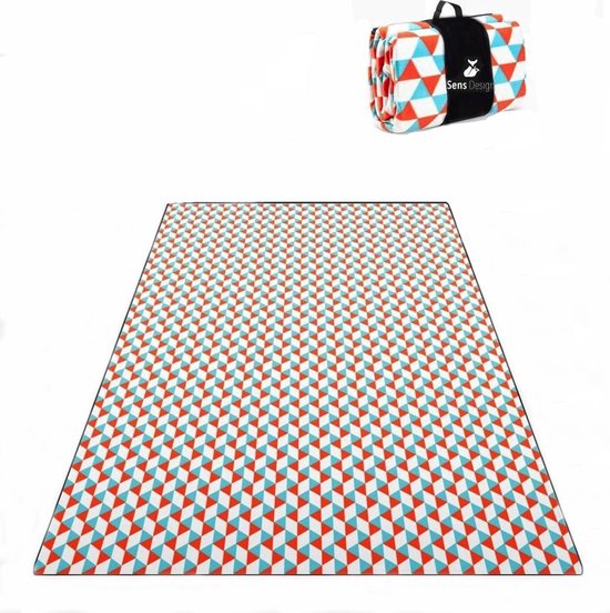 Autonomie gouden kortademigheid Sens Design XXL Waterdicht Picknickkleed – 200x200 cm – Buitenkleed Oranje  | bol.com