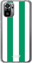 6F hoesje - geschikt voor Xiaomi Redmi Note 10S -  Transparant TPU Case - FC Groningen #ffffff