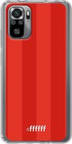 6F hoesje - geschikt voor Xiaomi Redmi Note 10S -  Transparant TPU Case - FC Twente #ffffff