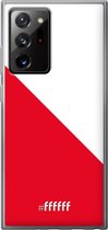 6F hoesje - geschikt voor Samsung Galaxy Note 20 Ultra -  Transparant TPU Case - FC Utrecht #ffffff