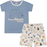 Rupsje Nooitgenoeg, 2022 shortama unisex blauw, 98/104