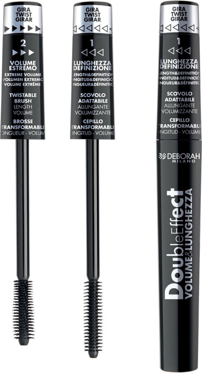 Deborah Milano Double Effect Volume & Length Mascara