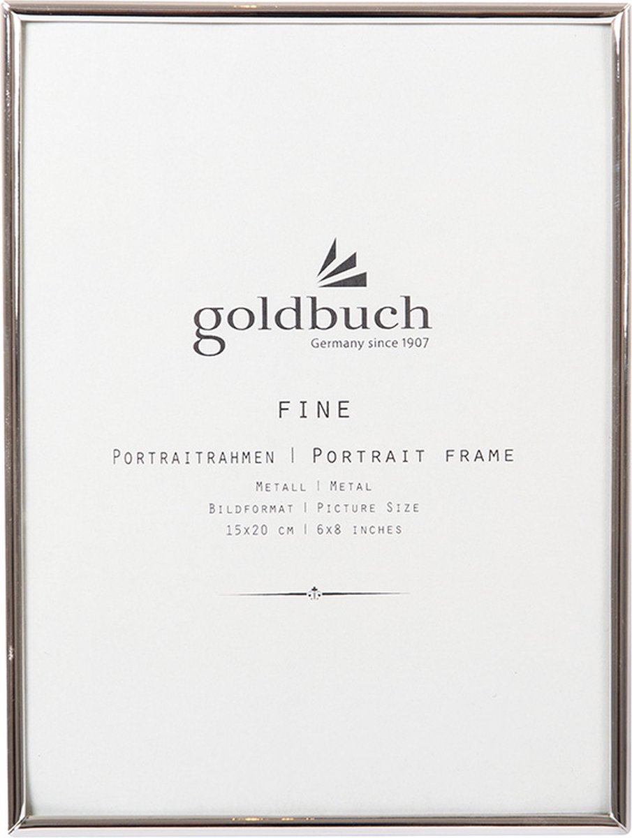 Goldbuch - Fotolijst Fine Classic - Zilver - 15x20 cm