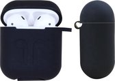 Apple AirPods Hoesje - Shockproof - Siliconen Hoesje - Zwart