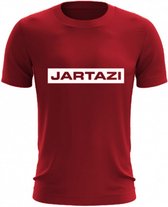 T-shirt Promo heren katoen steenrood maat L