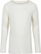 longsleeve Bamboo meisjes viscose wit mt 110