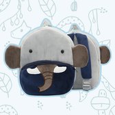 Olifant backpack - O-zo-leuke olifant - Peuter rugtas – rugzak Schooltas voor Peuters/Kleuters – Jongens en Meisjes | Kinderrugzak | Kinder rugzak | Dieren | Schooltas | Peuterspee