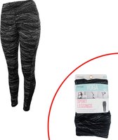 Antonio Sportlegging - Sportkleding Dames - Yoga legging – L/XL  Zwart