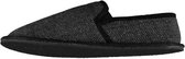 sloffen heren rubber/textiel grijs maat 43-44