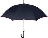 golfparaplu heren 116 cm microvezel donkerblauw