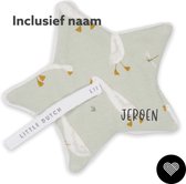 Little Dutch Speendoekje - Little Goose - Wit - Inclusief Naam