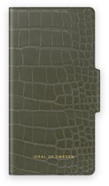 iDeal of Sweden Atelier Wallet iPhone 12 Pro Max Khaki Croco