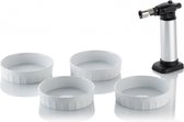 crème brûlée set Manou 12 cm porselein wit