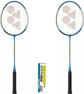 Set de badminton loisir Yonex bleu - 2 GR-020 bleu avec 6 volants outdoor Mavis 200