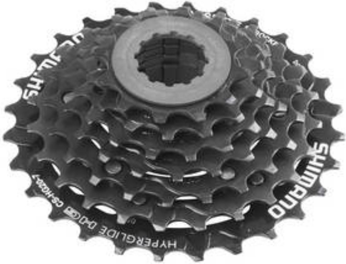 Goedkoopste Shimano Cassette CSHG200 7-speed 12-28 zwart (werkplaatsverpakking