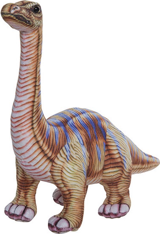 Foto: Nature planet pluche knuffel dinosaurus apatosaurus dino speelgoed 30 cm