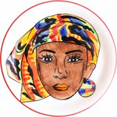 Return to Sender Malinese 'Women of the world' bord, 22 cm