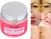 Face mask & scrub/exfoliating in 1 voor droog en grauwe huid, rimpels, litteken & spots
