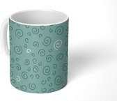 Mok - Koffiemok - Jongens - Design - Abstract - Kinderen - Mokken - 350 ML - Beker - Koffiemokken - Theemok