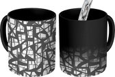 Magische Mok - Foto op Warmte Mokken - Koffiemok - Tegels - Steen - Patronen - Abstract - Magic Mok - Beker - 350 ML - Theemok
