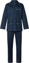 Gentlemen katoenen heren pyjama - 94.28 - Donkerblauw - 54