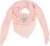 Sjaal strass star - Roze