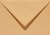 Papicolor - 40x enveloppes carte de voeux luxe EA5 156x220mm - 15.6x22, 0 cm - 105 grammes Caramel