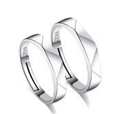 Ring dames | ring heren | zilveren ring dames en heren set | zilver 925 | one size ringen | verstelbare ringen | cadeau voor vrouw | cadeau voor man | liefdescadeau | verlovingsringen | valentijnscadeau Ring dames | ring heren | zilveren ring dames en heren set | zilver 925 | one size ringen | verstelbare ringen | cadeau voor vrouw | cadeau voor man | liefdescadeau | verlovingsringen | valentijnscadeau