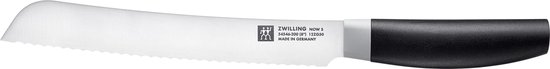 Zwilling Now Broodmes - 20 cm - Zwart