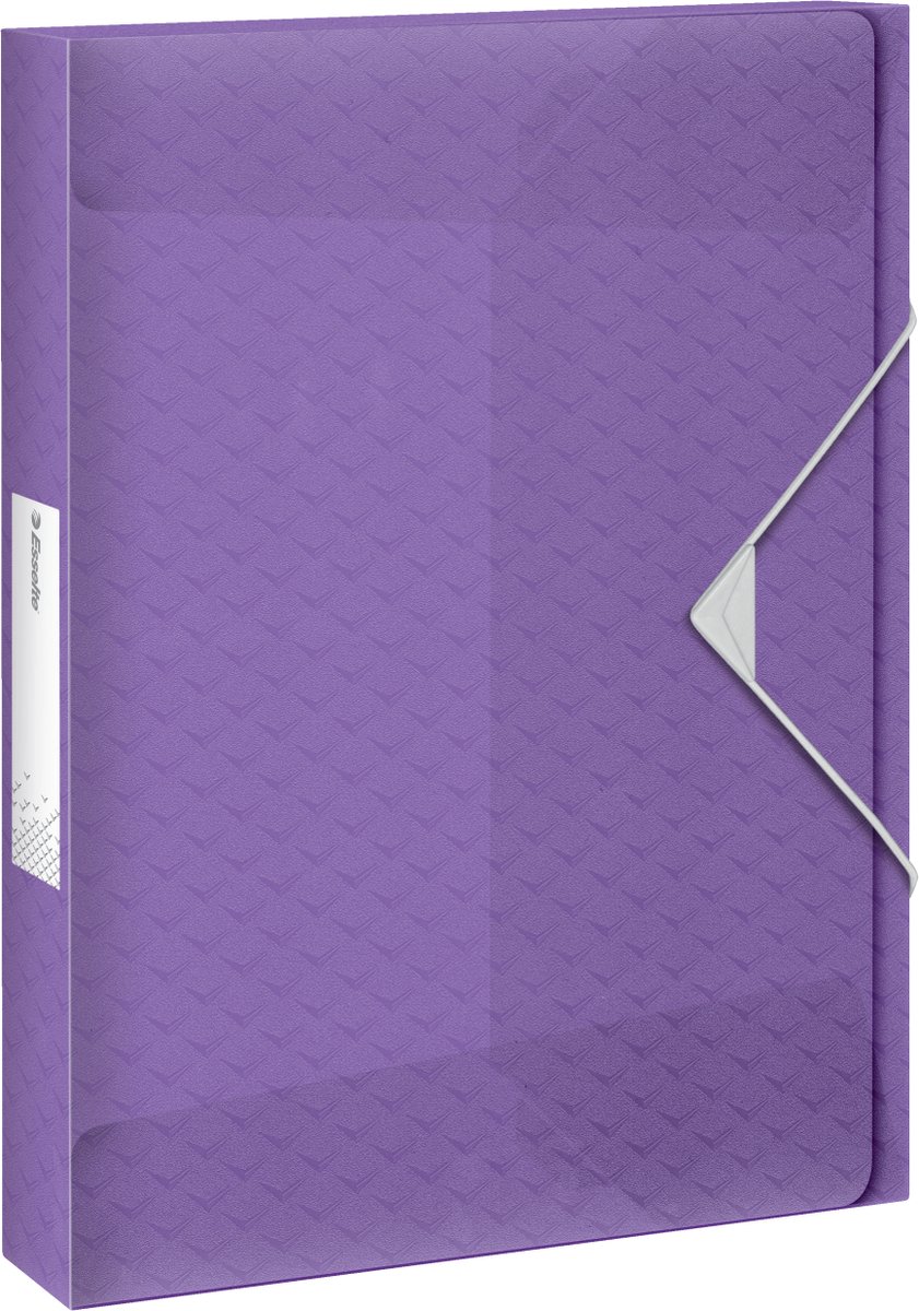 Esselte Colour'Breeze A4 Documentenbox voor 350 Vel - Rugbreedte van 40 Millimeter - Organiser voor Documenten - Lavendel - Esselte