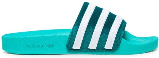 Adidas Adilette Badslippers - Dames - Turquoise - Maat 42 | bol.com