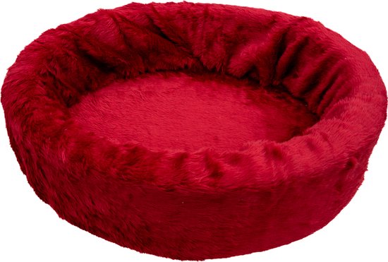 NapZZZ Hondenmand - Bordeaux rood - 66 x 56 x 18 cm