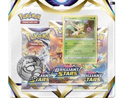 Pokemon 30 ) sword & shield brilliant stars blister leafeon {speelgoed booster box elite trainer vmax booster box battle styles shining fates vivid voltage v chilling reign fusion strike celebrations}