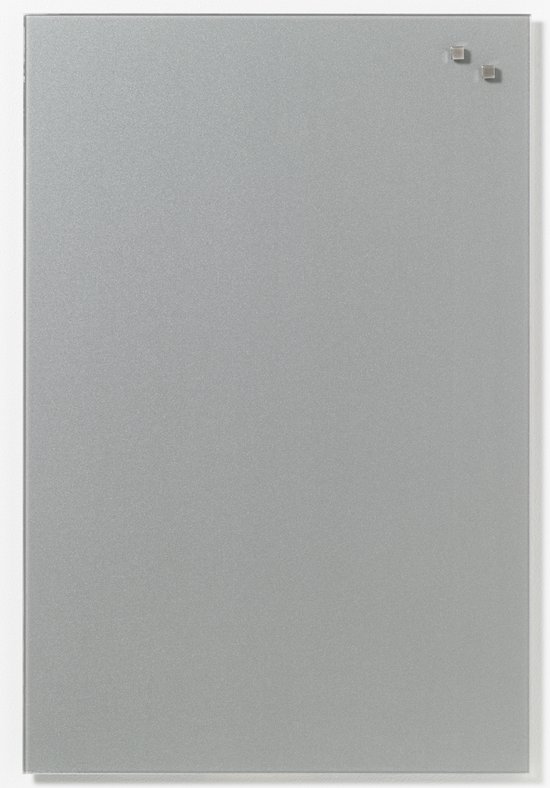 NAGA  Glassboard 40x60cm Zilver